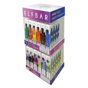 Pack ELFBAR V2, 100 dispositivos con vitrina de exposiciÛn de regalo