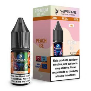 Premium E-Liquid 10ML, 20mg nicotina, Peach Ice