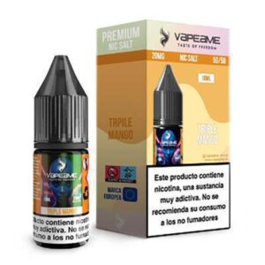 Premium E-Liquid 10ML, 20mg nicotina, Triple Mango