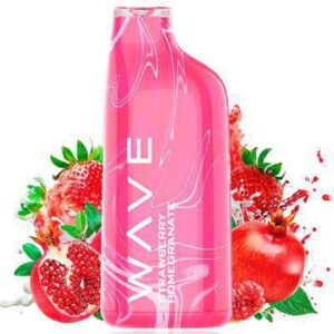 Vaper desechable Bud Vape Wave 800 Strawberry Pomegranate 20MG